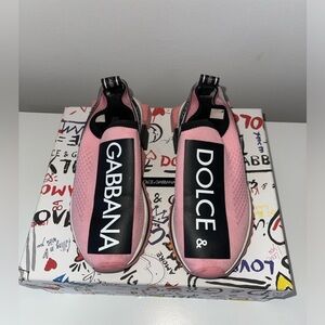 Dolce & Gabbana Sorrento logo print sneakers